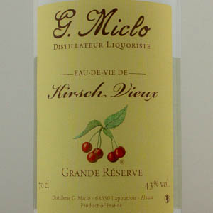 Kirsch Vieux G. Miclo Grande Réserve 43°