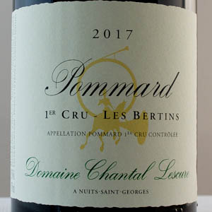 Pommard 1er Cru Chantal Lescure Les Bertins 2017