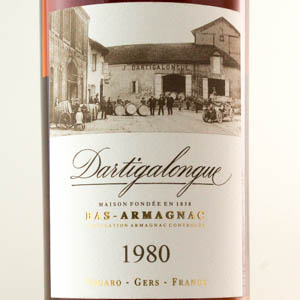Bas-Armagnac Dartigalongue 1980 40 %  