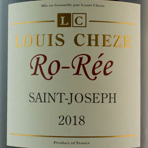 Saint Joseph L. Chèze Ro Rée rouge 2018  