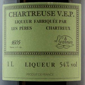 Liqueur Chartreuse Verte V.E.P 