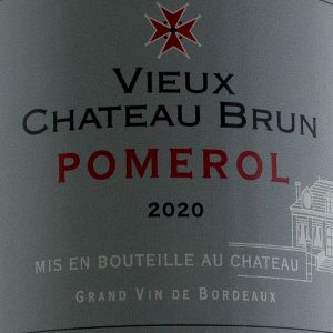 Pomerol Vieux Chateau Brun 2020 Rouge