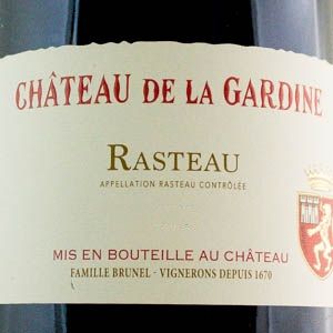 Rasteau Château de La Gardine 2020 Rouge 
