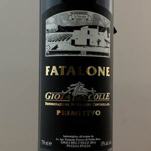 Pouilles Gioia Del Colle Primitivo Fatalone 2022 Rouge  