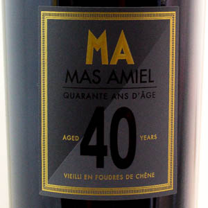 Maury Domaine Mas Amiel Cuve Spciale 40 ans 