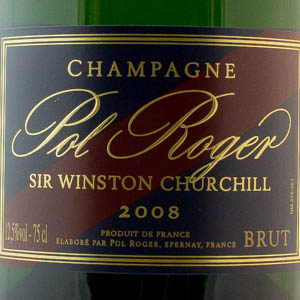 Champagne Pol Roger Cuvée Winston Churchill 2008  