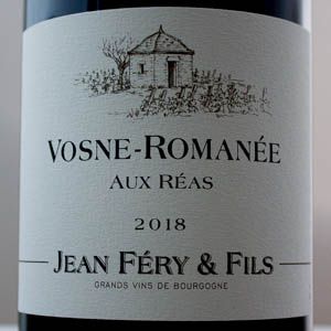 Vosne Romanée "Aux Réas" 2018 Domaine Jean Féry 