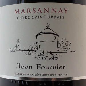 Marsannay Domaine J Fournier Saint Urbain 2021 Rouge 150 cl