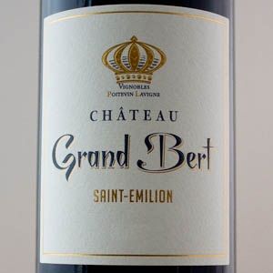 Saint Emilion Chateau Grand Bert 2021 