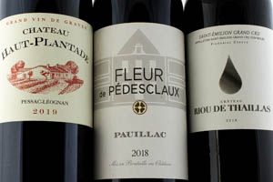 Coffret vin les 3 Grandes Rgions de Bordeaux 