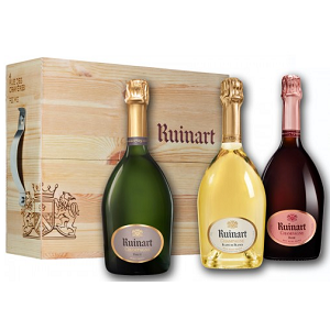 Champagne Ruinart Coffret Cave Urbaine 3 Bouteilles