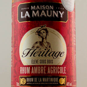 Rhum Martinique La Mauny Ambré Heritage 40%