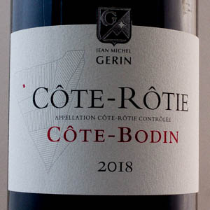 Côte Rôtie Domaine Gérin Côte Bodin 2018 