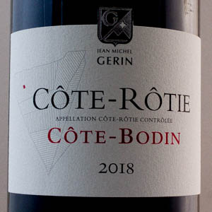 Cte Rtie "Cte Bodin" Domaine Grin 2018 