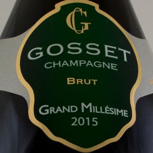 Champagne Gosset Grand Millésime 2015