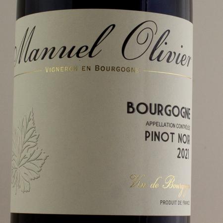 Bourgogne Pinot Noir Manuel Olivier 2021 Rouge  